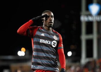 Ghanaian forward Prince Osei-Owusu scores late penalty in Toronto FC’s draw with Chicago Fire in MLS