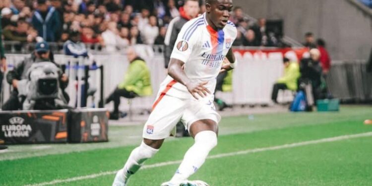 Ghanaian winger Ernest Nuamah hungry for more success at Lyon