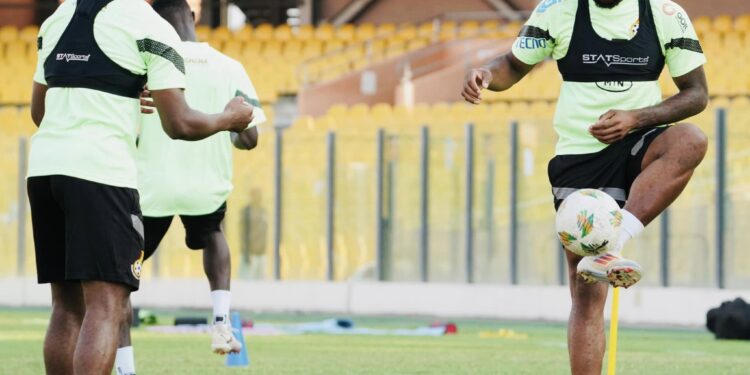 2025 AFCON Qualifiers: Black Stars kick off training in Accra amidst technical team recovery (+PHOTOS)