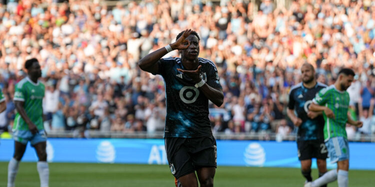 VIDEO: Ghanaian striker Kelvin Yeboah scores in Minnesota United’s loss to FC Cincinnati
