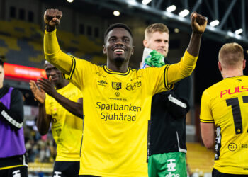 Ghanaian midfielder Michael Baidoo scores to salvage draw for IF Elfsborg against Brommapojkarna