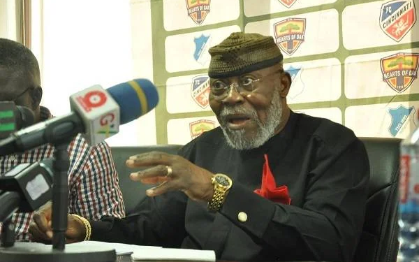 Hearts of Oak board member Nyaho-Tamakloe defends coach Aboubakar Ouattara amid poor start, urges patience from fans