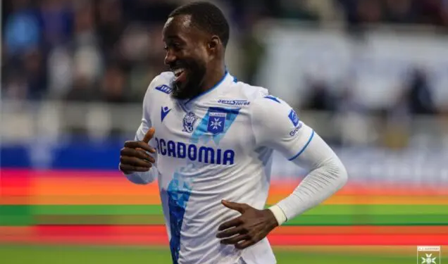 Elisha Owusu scores, provides assist in AJ Auxerre’s big victory over Brest in Ligue 1