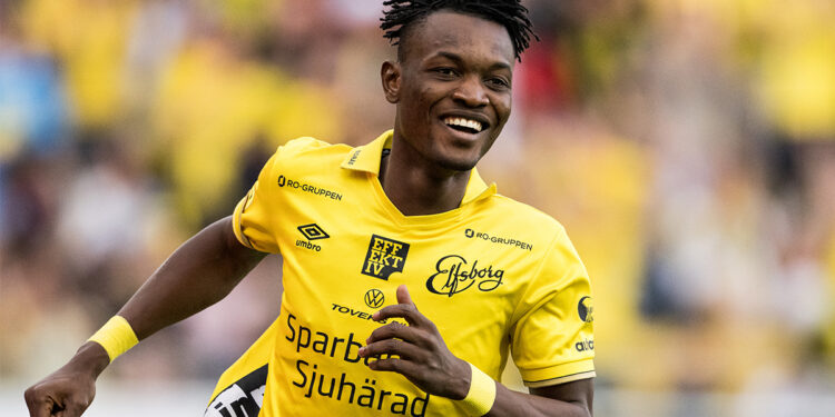 Ghanaian striker Jalal Abdulai signs four-year contract extension with IF Elfsborg