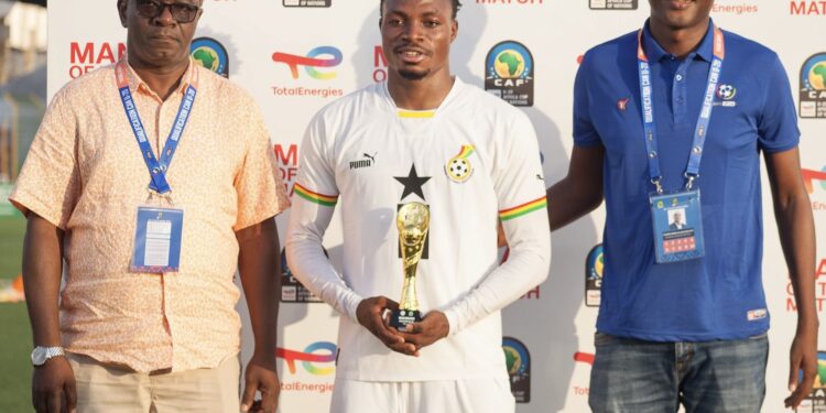 Jerry Afriyie named Man-Of-The-Match in Black Satellites semi-final win over Ivory Coast