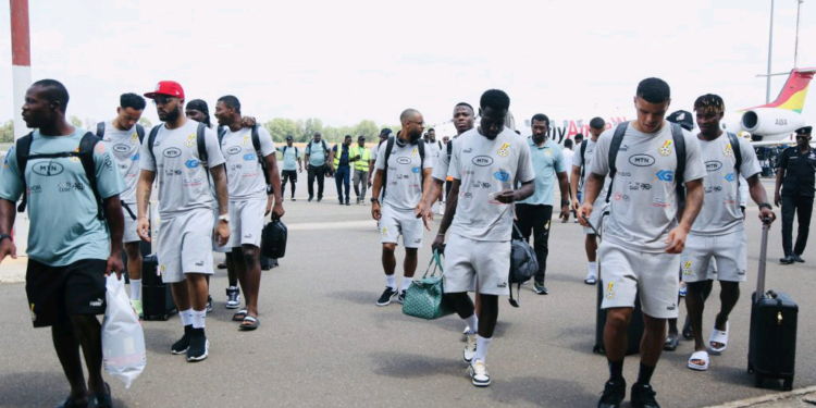 Black Stars depart Ghana for Sudan game today