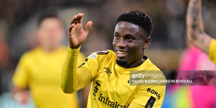 In-form Michael Baidoo scores to power IF Elfsborg to victory over AS Roma in Europa League