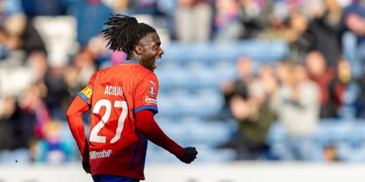 Benjamin Acquah’s early goal not enough as Helsingborg IF settles for draw with Sandvikens in Sweden