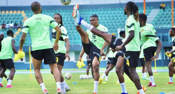Black Stars start training for crucial Africa Cup of Nations qualifier against Sudan