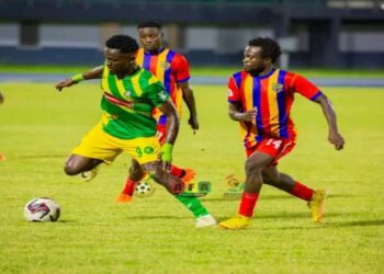 Ghana Premier League: 10-man Aduana Stars hold Hearts of Oak in Accra