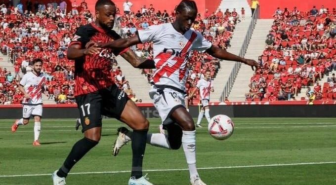 Ghanaian defender Abdul Mumin sees red in Rayo Vallecano’s slim win