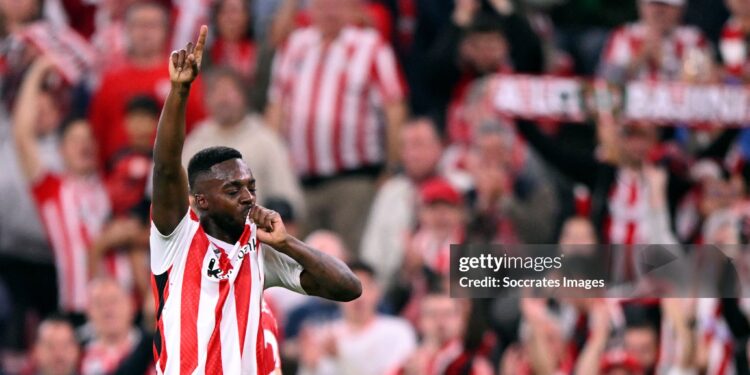 Inaki Williams scores in Athletic Club’s 2-0 Europa League victory over AZ Alkmaar