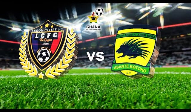 Ghana Premier League: Legon Cities vs Asante Kotoko – Preview
