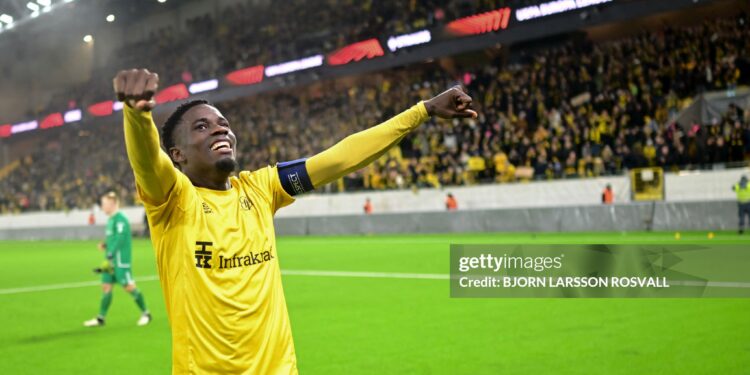 In-form Michael Baidoo scores to power IF Elfsborg to victory over AS Roma in Europa League