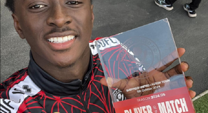 Brace-hero Jesurun Rak-Sakyi adjudged MoTM in Sheffield United win over Luton Town 