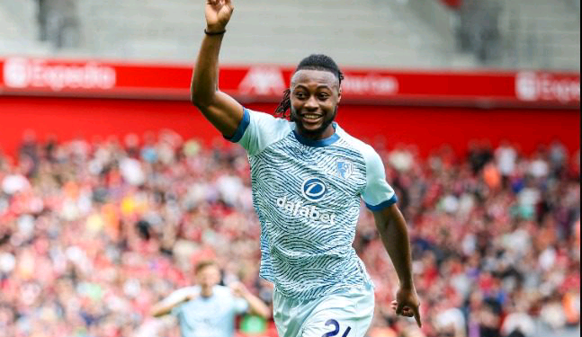 Ghana forward Antoine Semenyo dreams of Champions League football with Bournemouth