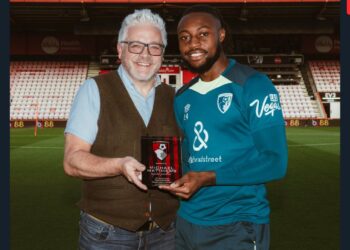 Ghana’s attacker Antoine Semenyo wins Player-Of-The-Month award at Bournemouth
