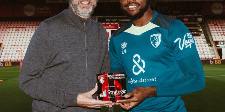 In-form Ghanaian forward Antoine Semenyo grabs Goal-of-the-Month award