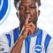 Ghana defender Tariq Lamptey scores in Brighton and Hove Albion’s Carabao Cup defeat to Liverpool