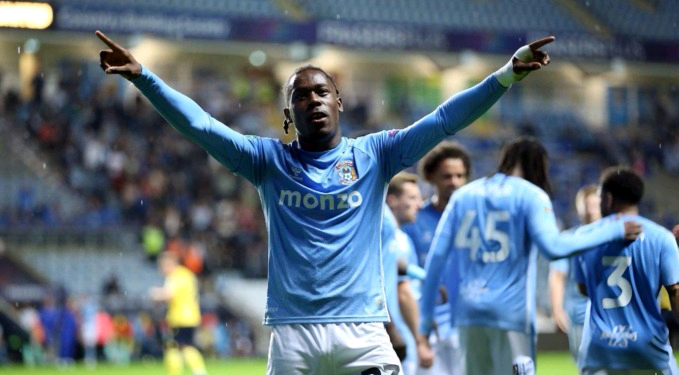 Ghana forward Brandon Thomas-Asante grabs assist in Coventry’s draw