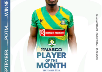 Aduana Stars forward Emmanuel Marfo happy to win Player-Of-The-Month award