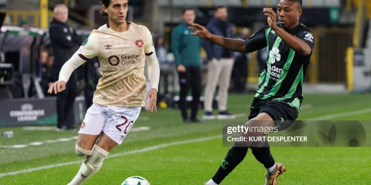 UEFA Conference League: Ghanaian midfielder Francis Abu grabs assist in Cercle Brugge defeat Heart of Midlothian