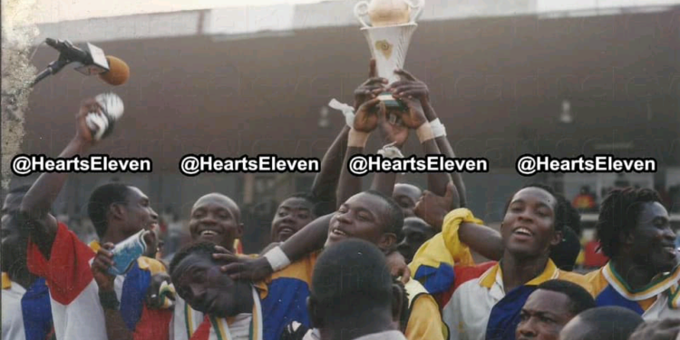 Prince Tagoe recounts the significance of Hearts’ Confederation Cup win over Asante Kotoko