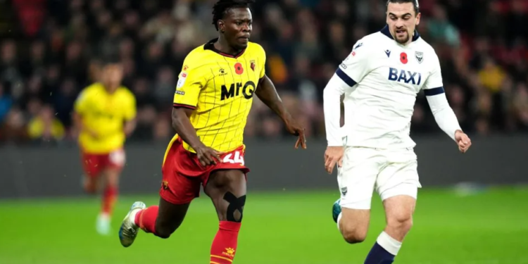 Watford manager Tom Cleverley describes Kwadwo Baah as “dangerous against anyone in a one v one situation”