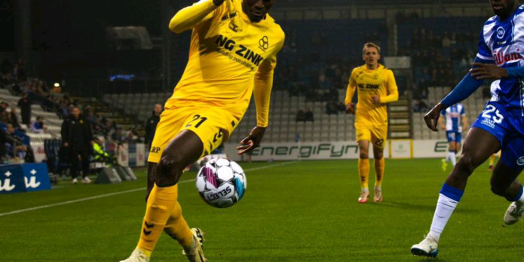Ghanaian forward Kwaku Karikari scores in Horsens defeat to Odense