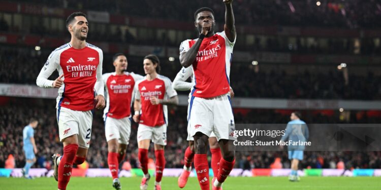 Thomas Partey dedicates stunning goal to newly-born daughter in Arsenal’s 3-0 win over Nottingham Forest