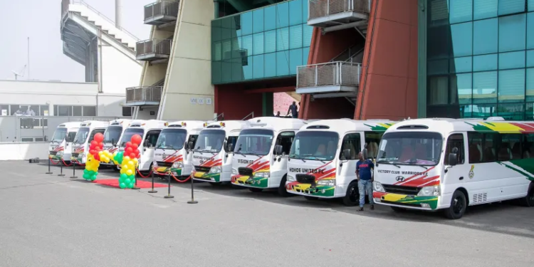 GFA responds to criticism over condition of buses distributed to Division One clubs