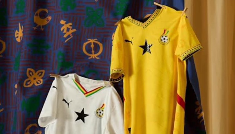Puma releases new home and away kits for Ghana