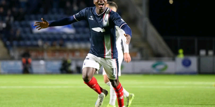 Alfie Agyemang makes Team-of-The-Week in Scotland