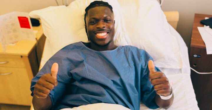 Black Stars defender Alidu Seidu undergoes successful surgery following ACL rupture
