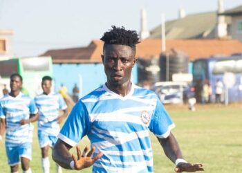 “We won’t return home with a defeat” – Berekum Chelsea forward Stephen Amankona confident ahead of Hearts of Oak clash
