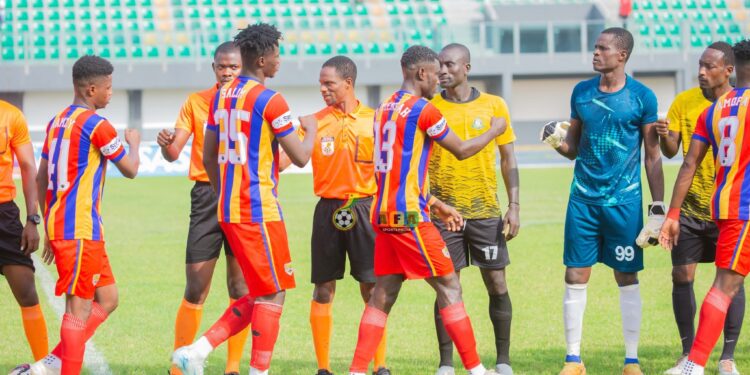 MTN FA CUP: Mawuli Wayo’s brace powers Hearts of Oak to dominant 4-0 victory over Immigration FC