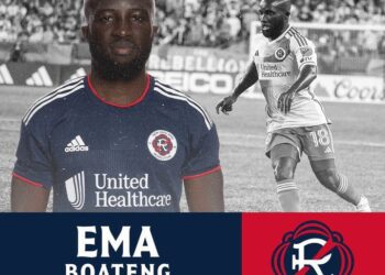 Ghanaian midfielder Emmanuel Boateng signs contract extension with New England Revolution