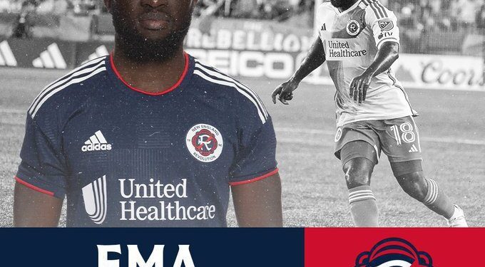 Ghanaian midfielder Emmanuel Boateng signs contract extension with New England Revolution