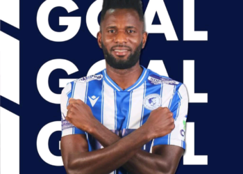 Ghanaian midfielder Emmanuel Lomotey scores in Achnas 2-2 draw against Apollon in Cyprus