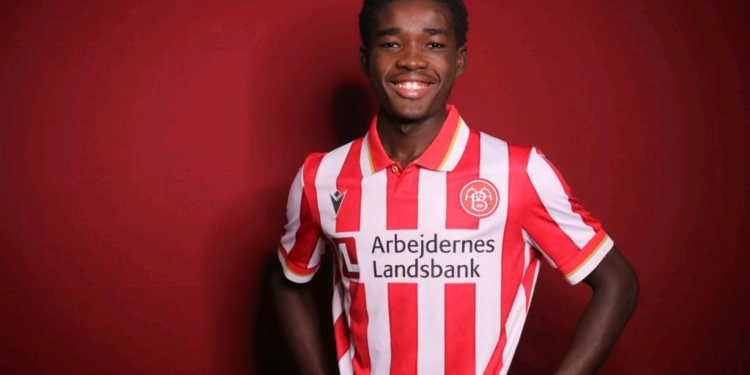 Danish club Aalborg BK signs Ghanaian talent Gabriel Quartey on four-year deal