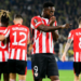 Inaki Williams delights in Athletic Bilbao’s Europa League win over Fenerbahce