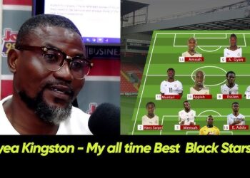 Laryea Kingston names Mathew Amoah, Adu Sarpei in his Black Stars XI from his generation