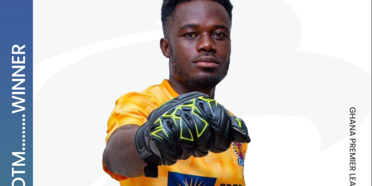 GPL: Heart of Lions’ Lawrence Osei named November goalkeeper of the month for November
