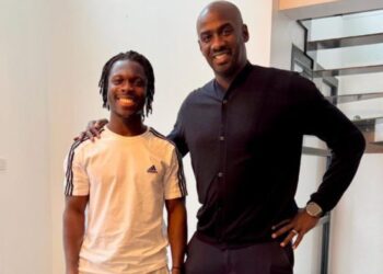 Otto Addo visits injured Alidu Seidu in France