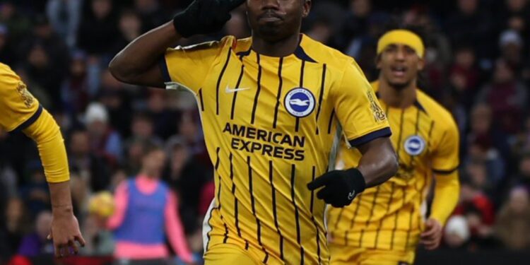 Tariq Lamptey scores in Brighton and Hove Albion’s entertaining draw at Aston Villa