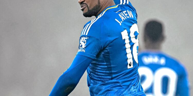 Leicester manager Ruud van Nistelrooy delighted to have Ayew back after suspension