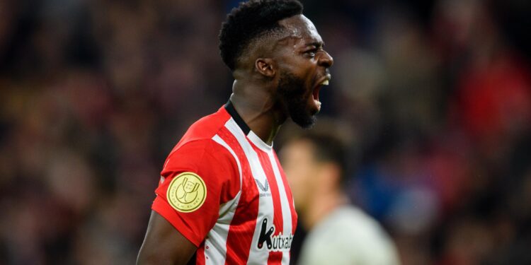 Iñaki Williams scores as Athletic Bilbao’s Copa del Rey’s defense come to a halt after home defeat to Osasuna