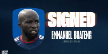 MLS: San Diego FC sign Ghanaian winger Emmanuel Boateng from New England Revolution