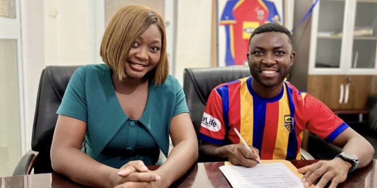 OFFICIAL: Seth Osei joins Hearts of Oak on two-and-a-half-year deal
