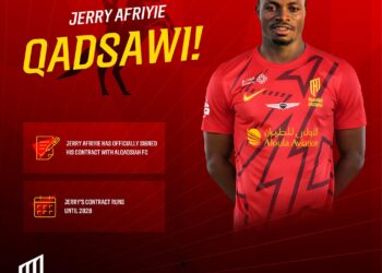 Breaking News: Al Qadsiah FC announce signing of Ghanaian promising star Jerry Afriyie on a three-year deal